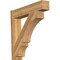Ekena Millwork Balboa Block Rough Sawn Outlooker, Western Red Cedar, 8"W x 36"D x 36"H OUT08X36X36BOA05RWR - alternate 1